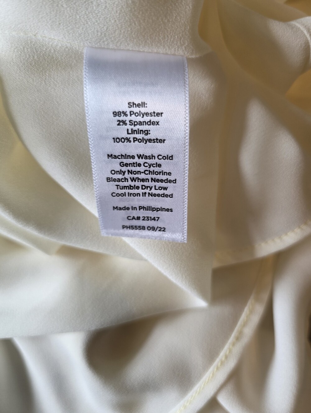 Talbots Pippy Poppies Yellow Floral Crepe Midi Dress 2P - Picture 11 of 11